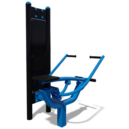 Outdoor rower SMP135.1 – wioślarz plenerowy do ćwiczeń grzbietu