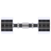 Chrome Dumbbells (2 pcs.) HMS