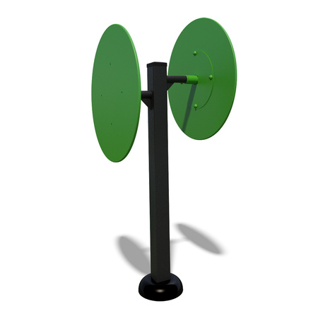 Lavica na sed‑ľahy Trenažér ramien, paží a zápästí (1 koleso) SM108 – outdoor fitnessSM106.1 ZEC – vonkajší fitness pre každého