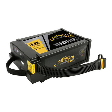 Akkumulátor Tattu Plus 1.0 kompakt verzió 16000mAh 12S 15C 44.4V Lipo 12000mAh 12S 15C 44.4V Lipo csomag AS150U csatlakozóval
