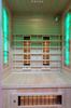 MO-EA2R Infrarotsauna mit Himalaya-Salzsteinen | Heimisches SPA | Natürliches Holz