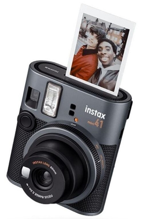 Câmara instantânea Instax mini 41 preta com flash fujifilm