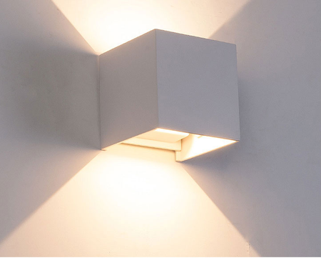 Candeeiro de parede 6W 4000K branco A6(HJK)