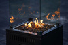 Gassvarmer, radiator, 13 kW glassvarmer, hageterrasse, redusering, vulkanske steiner, MultiGarden dekke