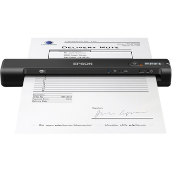 Prenosný skener Epson WF ES-60W A4 WiFi 8,5 str./min - ľahký, rýchly a efektívny skener dokumentov
