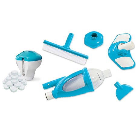 Utepool med ram 610 x 132 cm set 21w1 INTEX 26756 + sparkcykel GRATIS