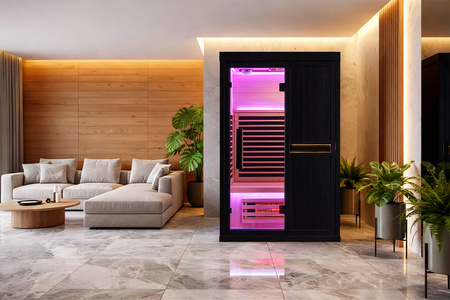 Sauna na podczerwień OFS06A-2 – Sauna fińska do mieszkania / Sauna sucha premium