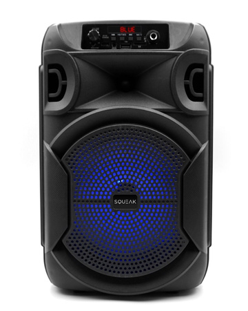 Altavoz inalámbrico Bluetooth SQUEAK PulseTower 1000W con función Karaoke - 30W de potencia, Bluetooth 5.3