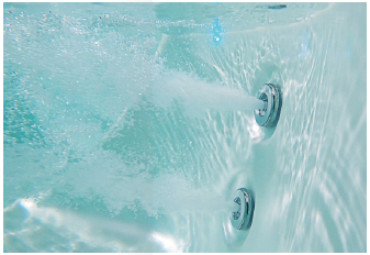 Luksusowe Jacuzzi OF-6001 z funckją masażu dla 6 osób - idealne do domu, ogrodu oraz stref SPA