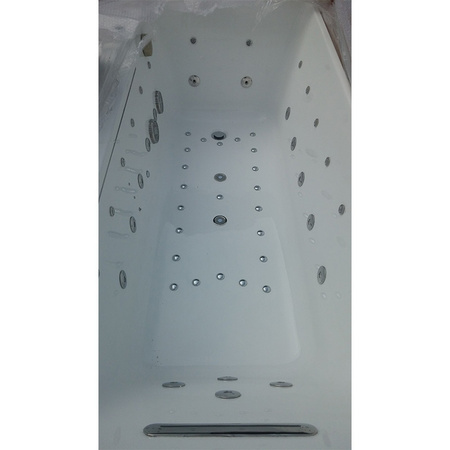 Μπανιέρα υδρομασάζ Niagara 911 180×100 – οικιακό jacuzzi με LED χρωμοθεραπεία