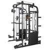 Cyklop 2 + 60 kg Olympiske Vægtskiver (4×5 kg, 4×10 kg) UWN070 Benpres med Vægtsøjle Semi-Kommerciel HMS