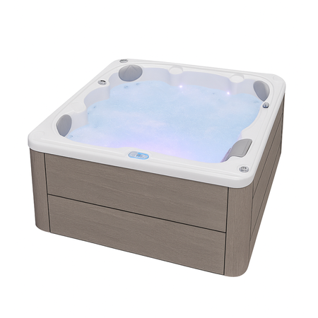 Jacuzzi OF‑6003 – Luksusa 6 vietu āra spa ar hidromasāžu, Bluetooth un LED apgaismojumu