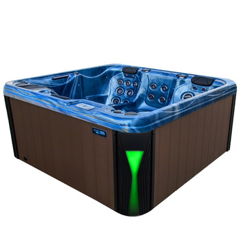 Záhradná vírivka SPA566 200x200 cm – luxusná SPA vaňa s hydromasážou do záhrady a na terasu