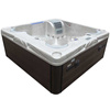 Jacuzzi ogrodowe SPA205T Biała Perła Obudowa Kawa 230x230 cm – elegancja i relaks w domowym SPA