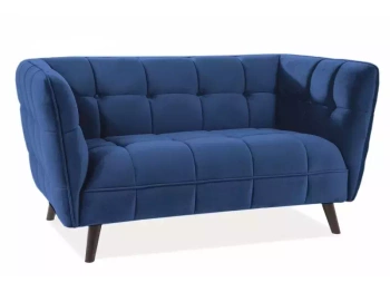 Sofa Castello Velvet 2 Marineblau