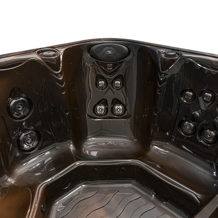 Садове джакузі SPA753 200x200 см - компактний відпочинок в сучасному стилі