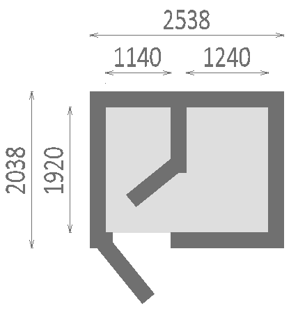 Soome saun klaasist ekraaniga 250x200cm | Wellness | Relax | SPA | Panoraamaklaas | Home SPA