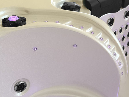 MOG-1336 AK.21 OB.04C Dārza SPA virpuļvanna 240X240X93CM