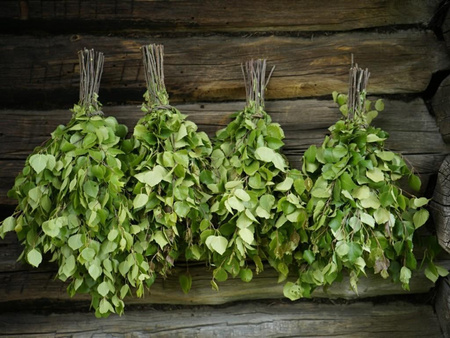 Batedor de Sauna Rento Birch