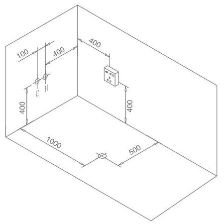 Whirlpool für Zuhause | SPA Boston 926 Schwarz | Grau 180x100 cm 46 Düsen | Jacuzzi