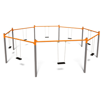 Swing «Sota» T416 — an unforgettable attraction for 8 children at once