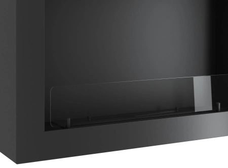 Compact Biofireplace Murall 800 — wall-mounted, for recess installation, elevates your interior