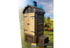 Concrete Garden Smoker ZEFIR – Modern Garden Smoker Made of Concrete