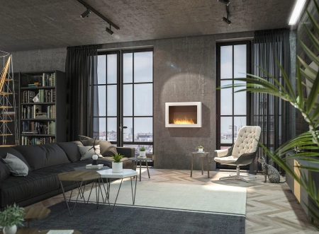Kompacte biohaard Murall 800 — wandhangend, voor inbouw in een nis, verrijkt het interieur