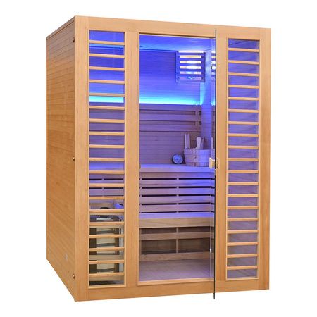 MO-TS3B XL Suha savna s kuhalnikom HARVIA 6 kW | Wellness | Relax | SPA | Naravni les | Pripravljeno za namestitev