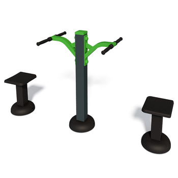 Twister SM114-S – dubbele outdoortrainer voor coreversterking en revalidatie