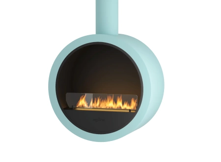 Kulatý závěsný biokrb Incyrcle - hořák Longfire 500 (1 l), 4 mm sklo Antisol, regulace plamene