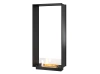 Queimador de biolareira INSIDE BLACK 1000 – fogo luxuoso no seu interior