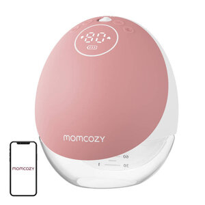 Extractor de leche manos libres Momcozy M9 (Rojo)