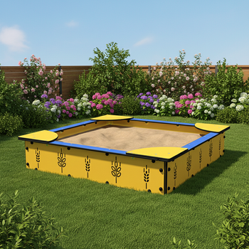 Piaskownica ,,Spikelet" LK314 – Klasyczna piaskownica ogrodowa