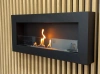 Επιτοίχιο βιοτζάκι με γυαλί 900×400 Box, μαύρο ματ με υφή – άνεση επαναπροσδιορισμένη
