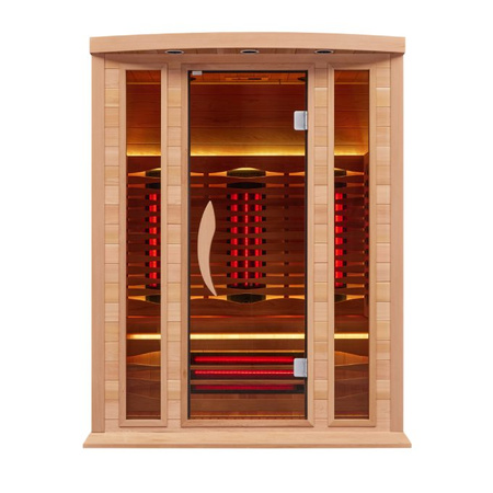 Sauna OFS03-4 – Kompaktná suchá elektrická sauna s infračerveným žiarením