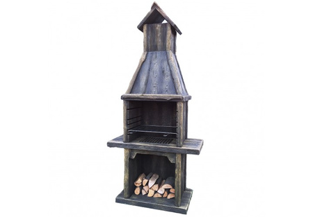 ZEUS betongrill (K10) - masszív és tartós beton kerti grillsütő