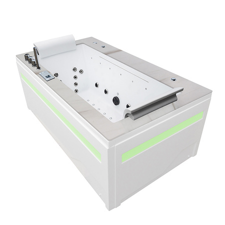 Μπανιέρα υδρομασάζ Boston 926 White 180x100 cm – Κομψή μπανιέρα SPA για το μπάνιο