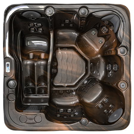 Dārza džakuzi SPA753 200x200 cm - kompakta atpūta modernā stilā