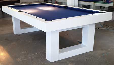 Mesa de billar Vision III – elegante combinación de billar, comedor y tenis de mesa