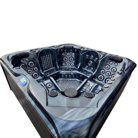 Dārza džakuzi vanna SPA560 220x220 cm - greznība un pilnīga atpūta jūsu dārzā