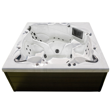 Garden Jacuzzi 6-kohaline - ümmargune massaažiga spaa, ideaalne terrassile ja villasse