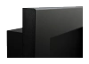 SLIM Biofireplace 900x400 Black Textured with Glass
