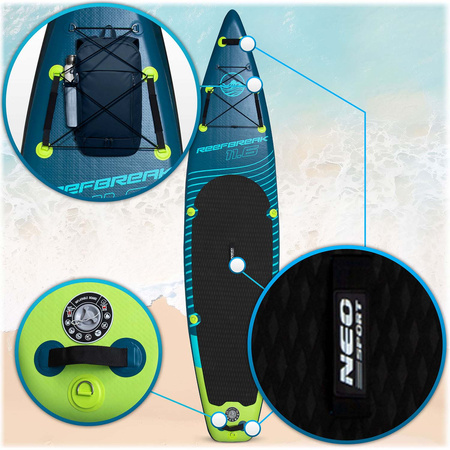 Reefbreak SUP board 350 x 81 x 15 cm Neo-Sport 170300