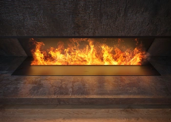 Kominek parowy INVAPO INSIDE C1800 – nowoczesny kominek bez dymu