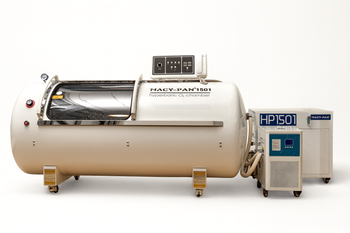 Liggende trykkammer HP1501-90 1.5–1.6 ATA | HBOT oksygenterapi | 93 % O₂
