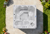 Елегантно Jacuzzi OF-6004 Pro – Луксозно SPA с хидромасаж, Bluetooth и LED