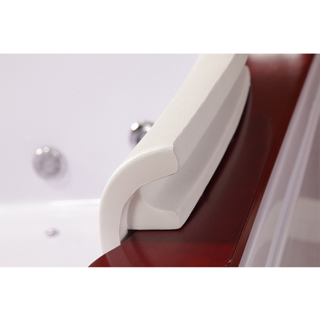 Whirlpool-Badewanne Diablo 666 mit Verkleidung und Bank 180x150 cm – Luxuriöse Entspannung im Heim-SPA