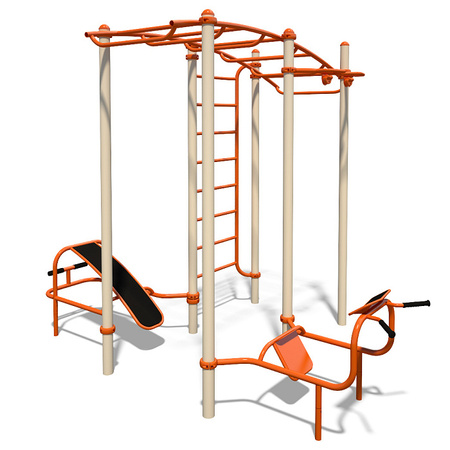Multifitness Gym Station MF5.2 - Professzionális kültéri állomás