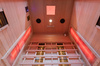 Sauna de infrarrojos con piedras de sal del Himalaya MO-EA2R | Wellness | Relax | SPA | Madera Termotratada | Madera Natural